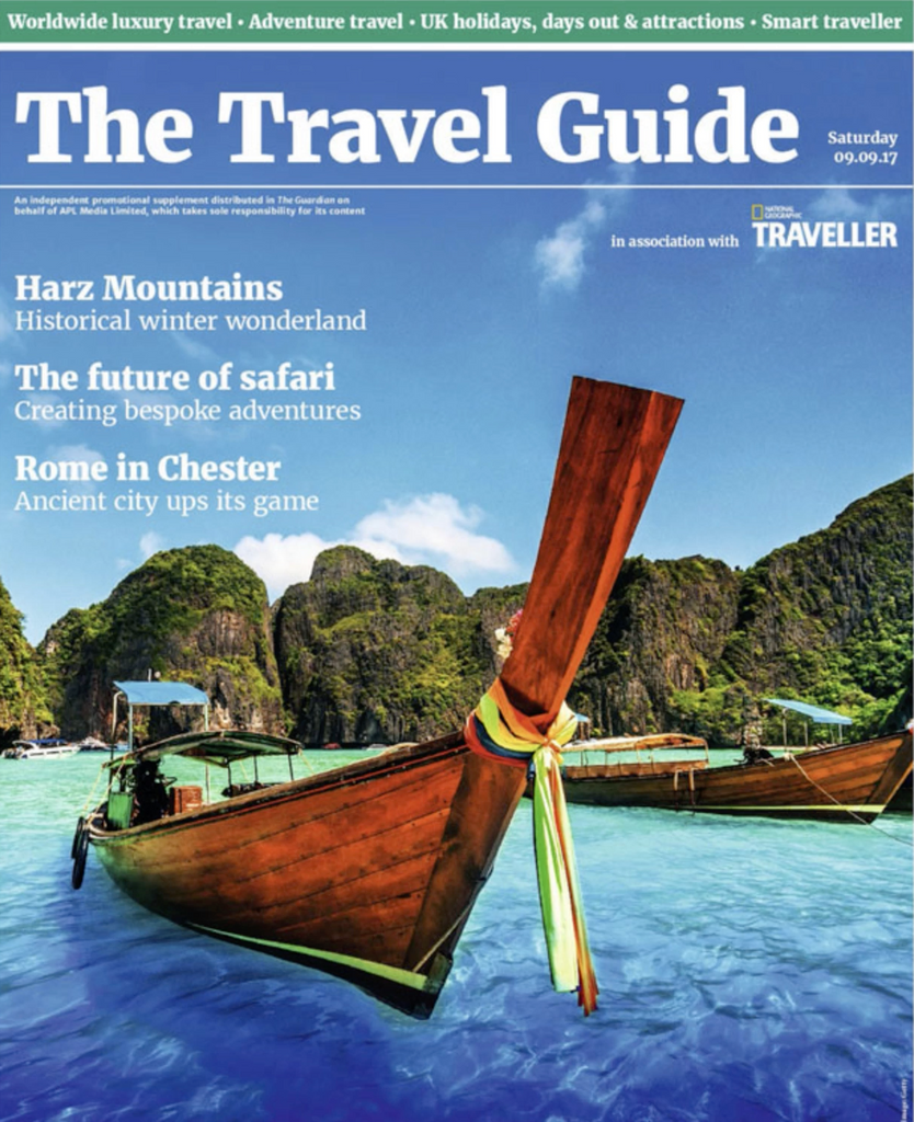 The Guardian Travel Guide recommends LUXAC as the ideal bag for travellers